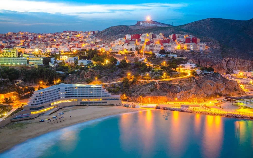 Al Hoceima, Morocco destination travel view